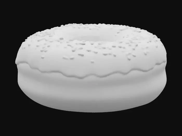3D model for donut