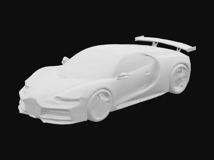 3D model for bugatti car realistic