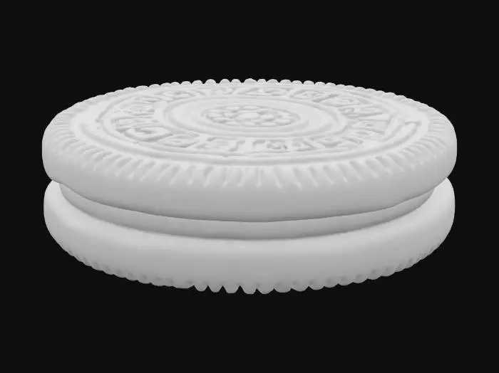 3D model for single oreo cookie