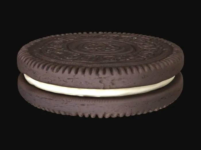 3D model for single oreo cookie