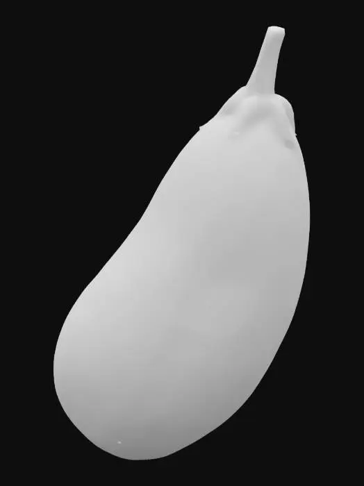 3D model for Eggplant