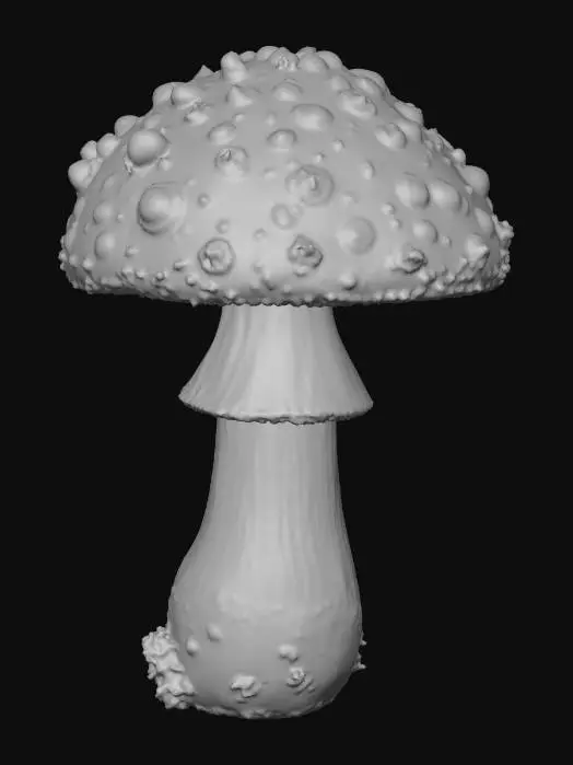 3D model for amanita muscaria