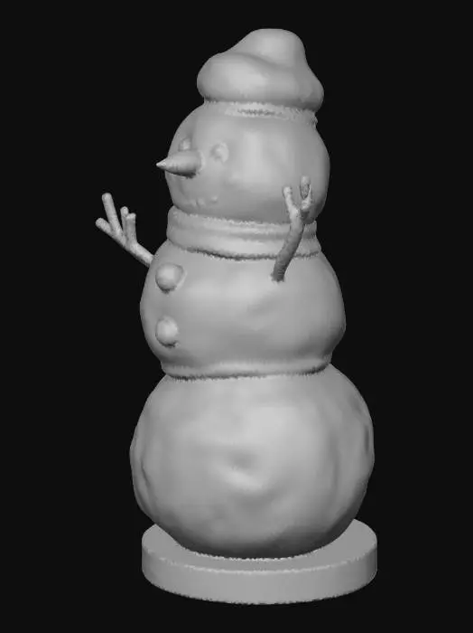3D model for snowman