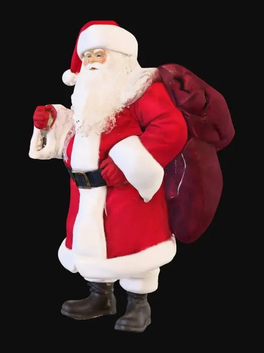 3D model for santa claus