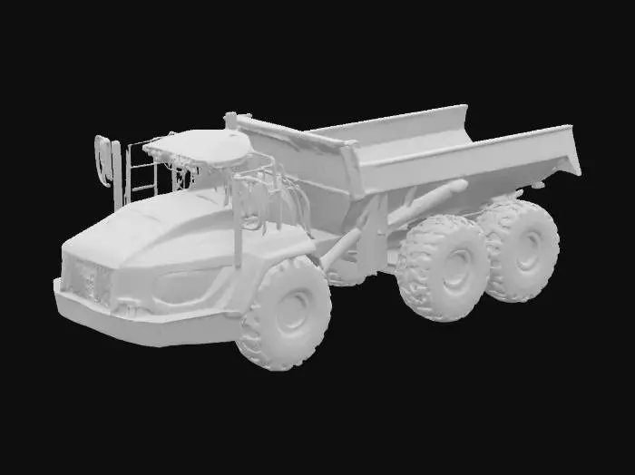 3D model for VOLVO Dump Truck Model