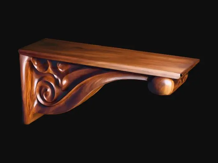 3D model for Ornate Architectural Corbel