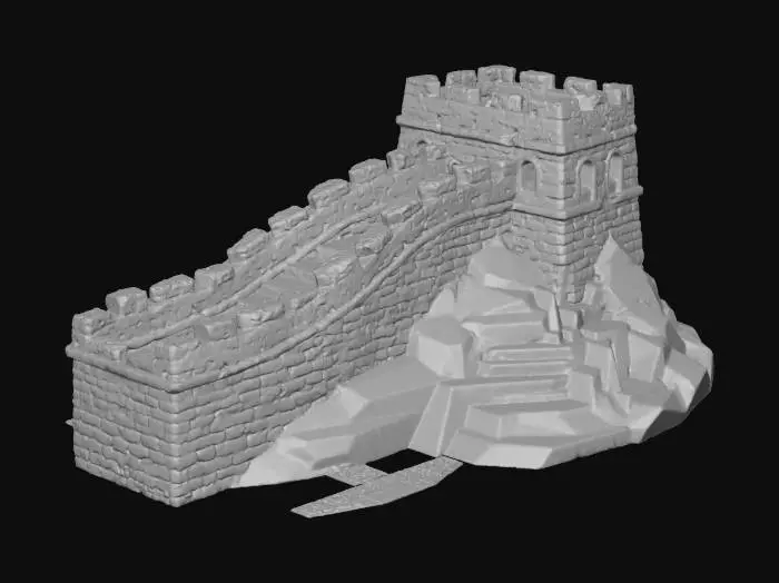 3D model for Great Wall Miniature Model