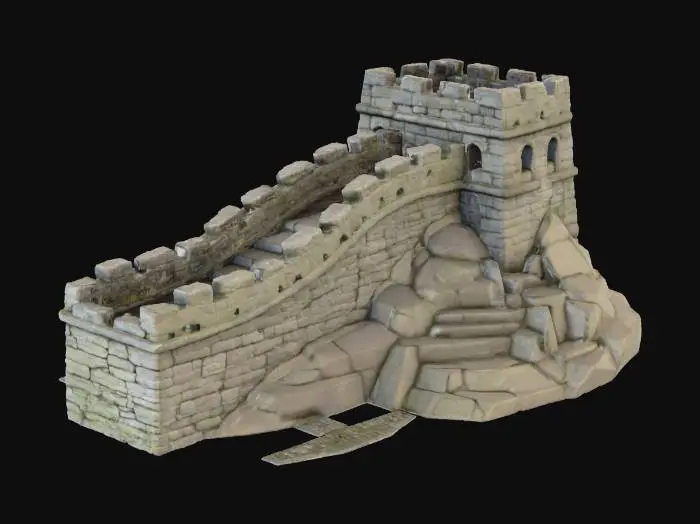 3D model for Great Wall Miniature Model