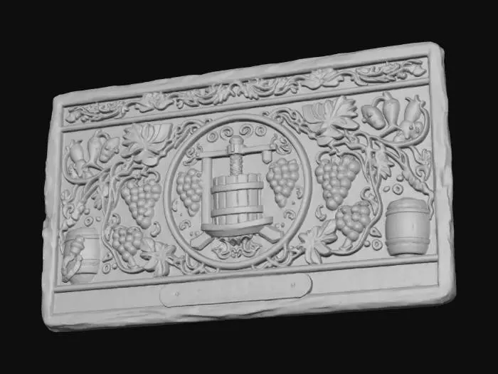 3D model for Vineyard Carving