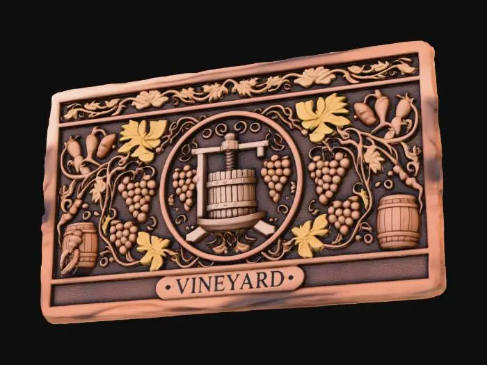 3D model for Vineyard Carving