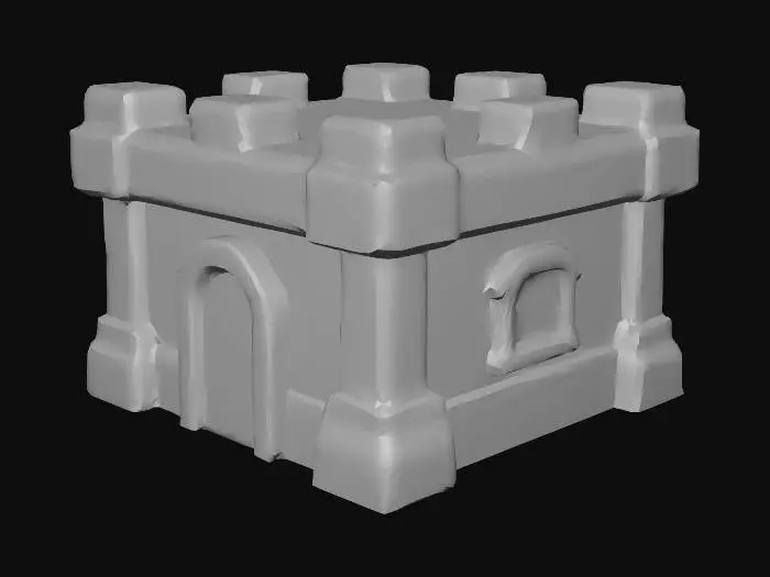 3D model for Stoneblock Cottage