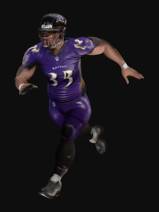 3D model for ultra realistic. American football. Gard player.full dress .3D. T-Pose.standing.aggressive face look.
Kansas city chive dress