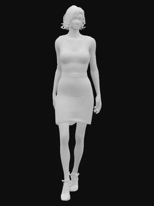 3D model for #women#, beautiful elegant.it is cindy crawford the super Model  in the year1990.3D.Standing .wearing a elegant "valentino" shoulder free short dress.