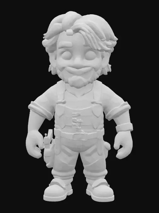 3D model for Safari Hunter