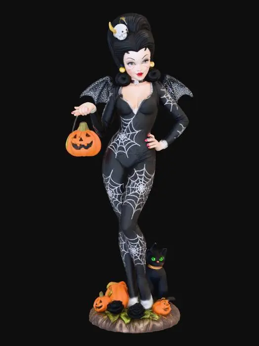 3D model for Gothic Halloween Sorceress, #Halloween2025#