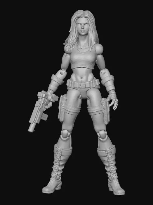 3D model for Warrior of the Stars