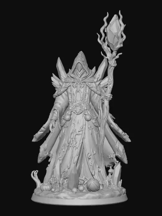 3D model for Frostbound Enchanter, #Christmas2025#