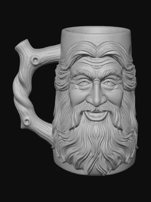 3D model for Bearded Tankard Art