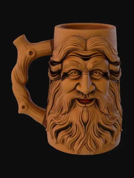 3D model for Bearded Tankard Art
