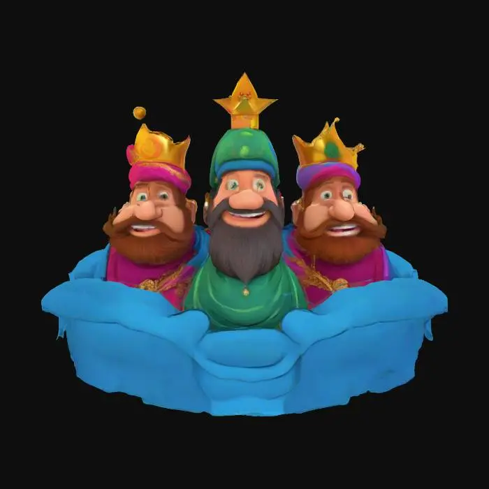 3D model for [Jerusalem] the Three Joyful Kings, #AroundTheWorld#
