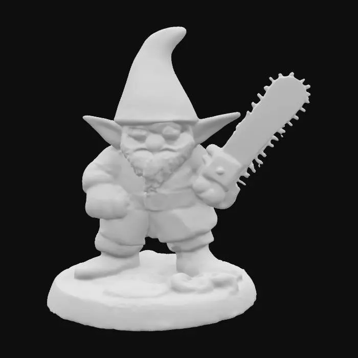 3D model for Gnome Lumberjack