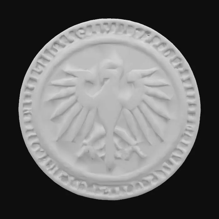 3D model for realistic,stitched, patch of the german soccer worldcup team , #emblem#