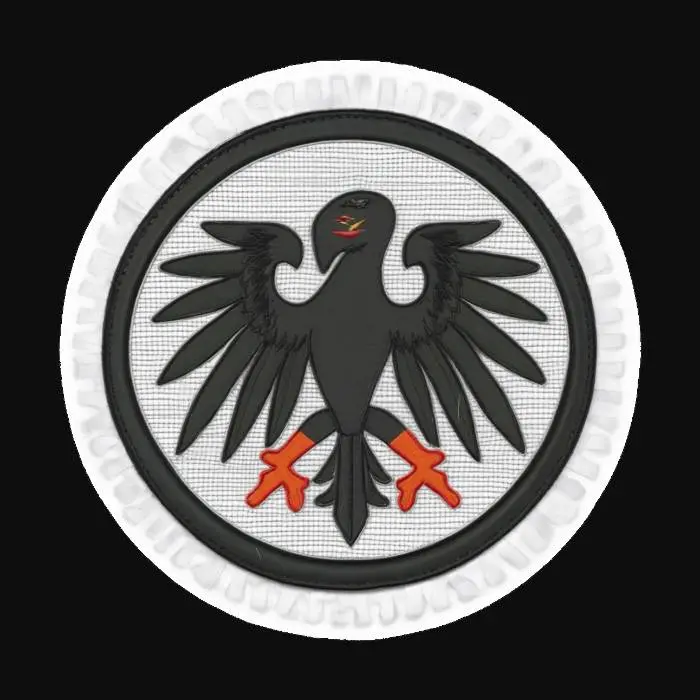 3D model for realistic,stitched, patch of the german soccer worldcup team , #emblem#