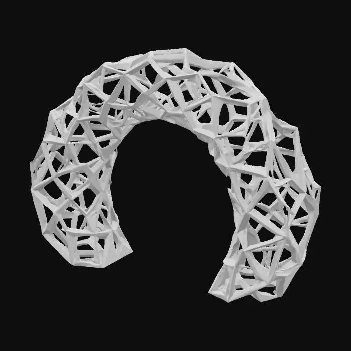 3D model for #arch#, a Voronoi archway