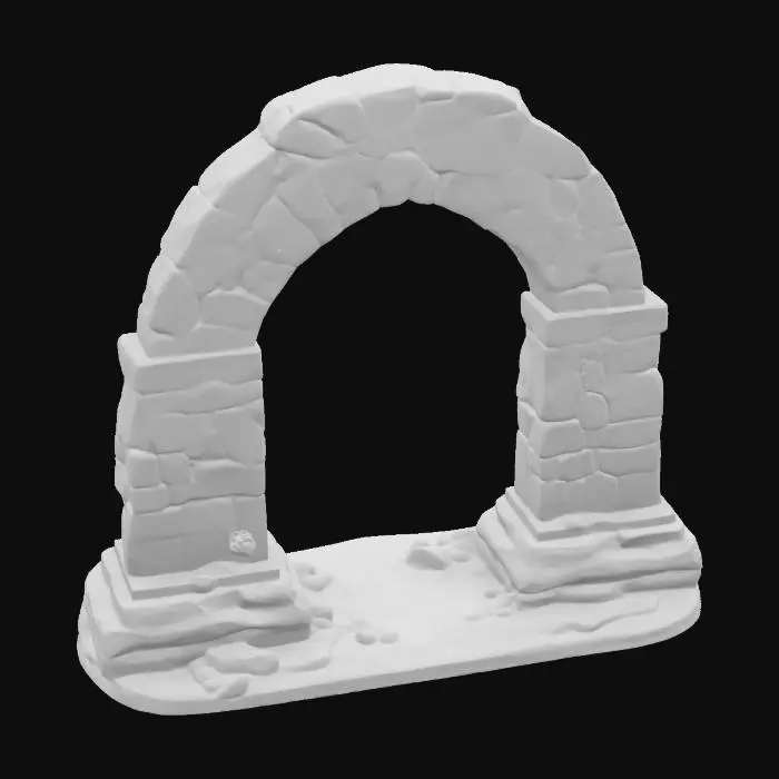 3D model for Ancient Stone Archway