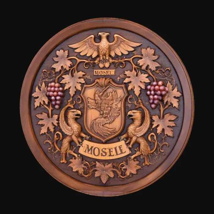 3D model for Mosel Emblem Plaque