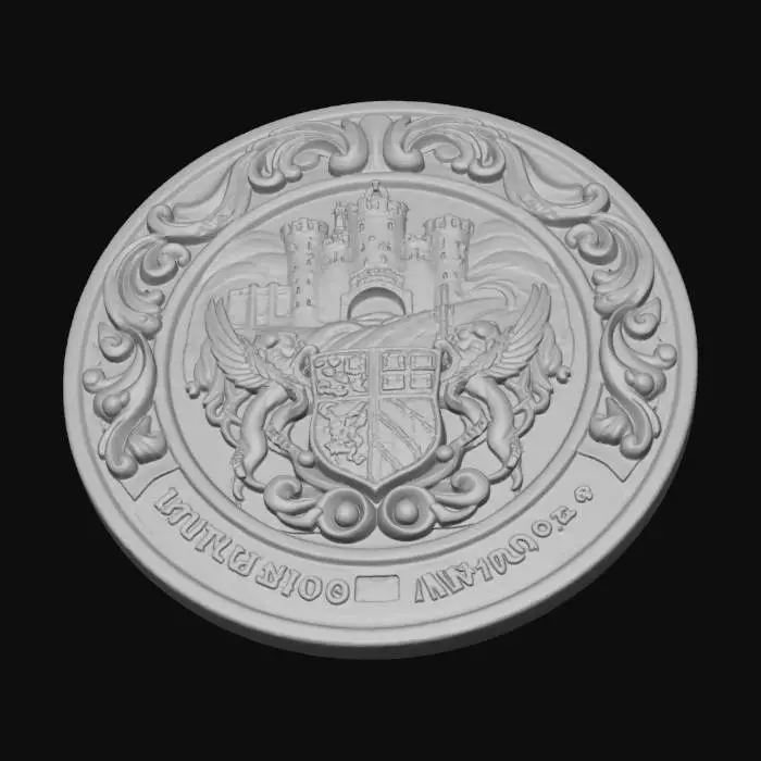 3D model for Heidelberg Medallion