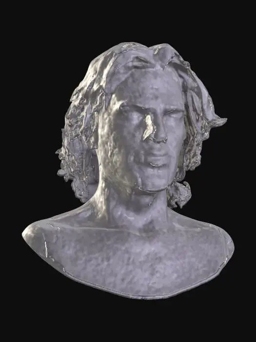 3D model for Grayscale Pout