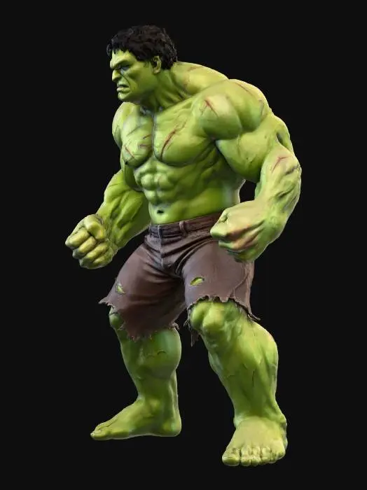 3D model for 愤怒的绿巨人