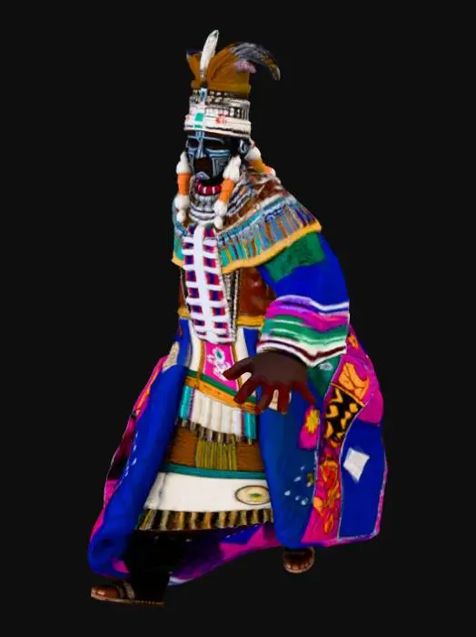 3D model for Mali masquerade