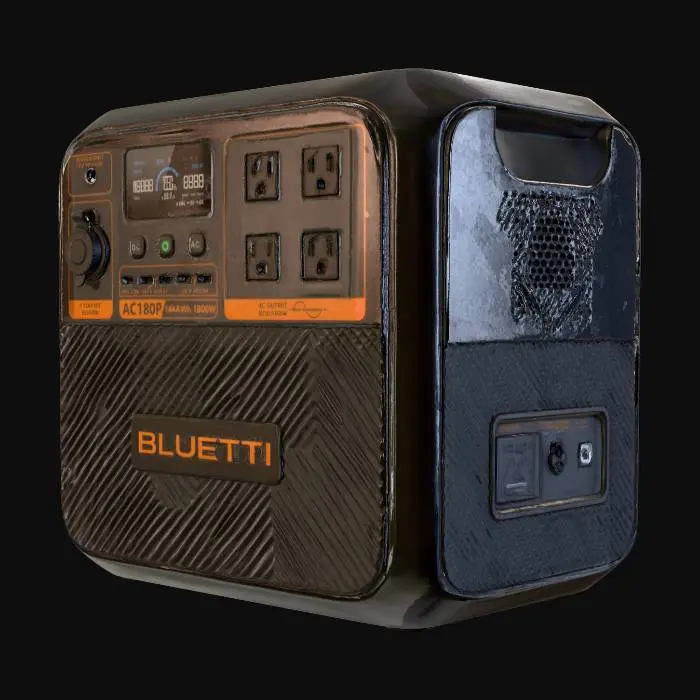 3D model for Portable Power Station