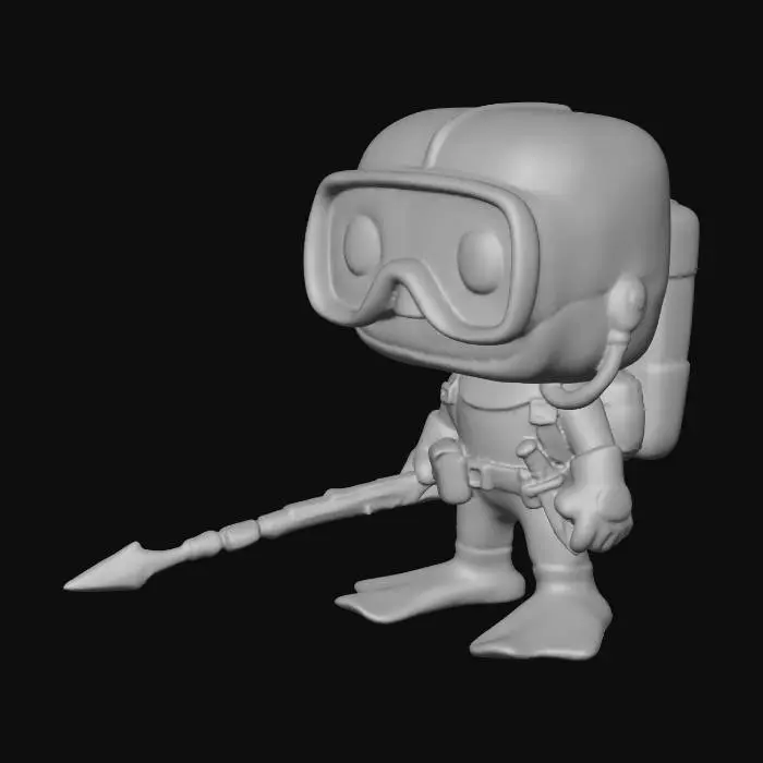 3D model for Toy Soldier Hero