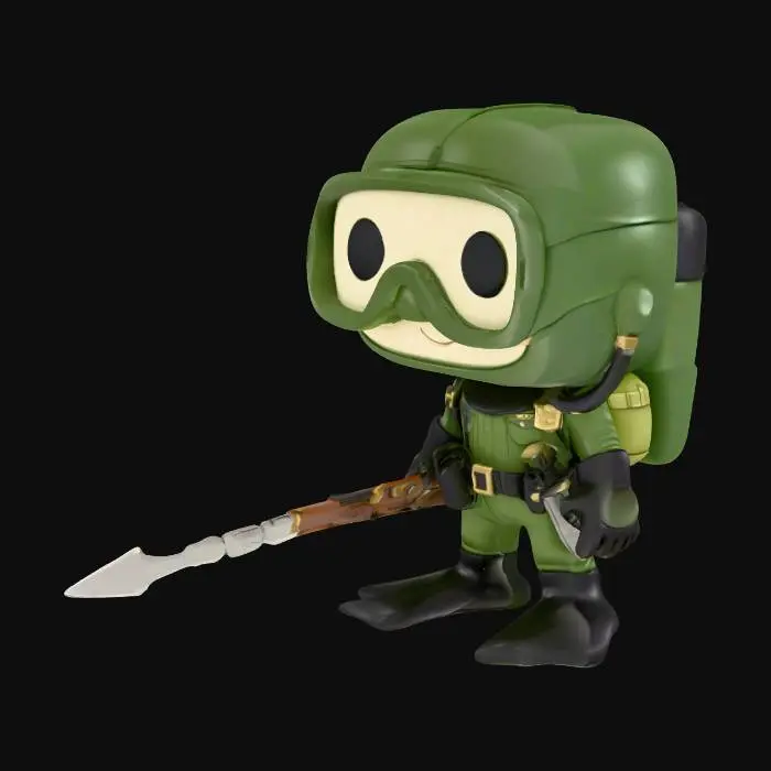 3D model for Toy Soldier Hero