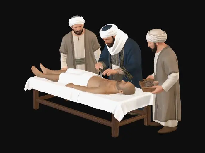 3D model for Ancient chest surgery