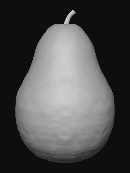 3D model for low poly avacado