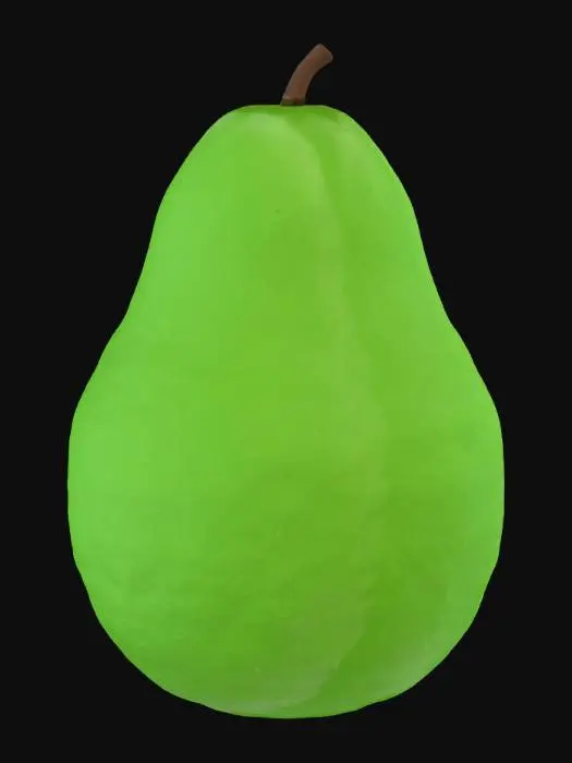 3D model for low poly avacado