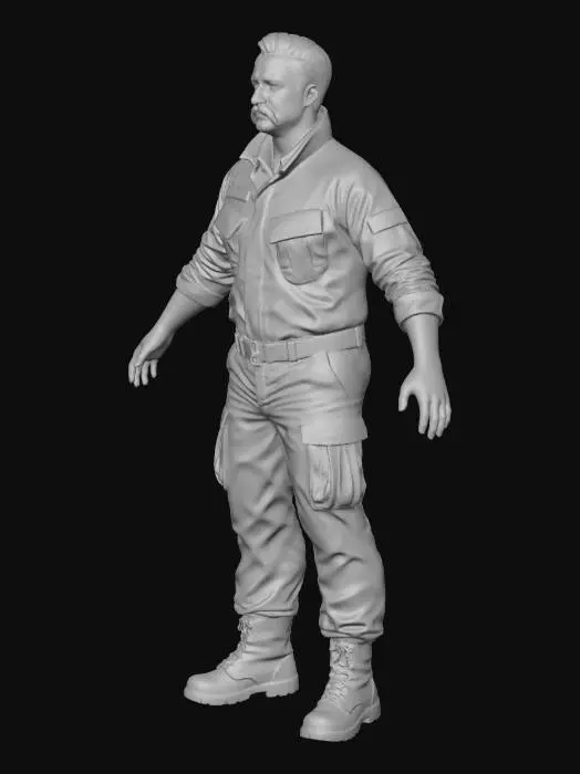 3D model for Veteran's Resolve