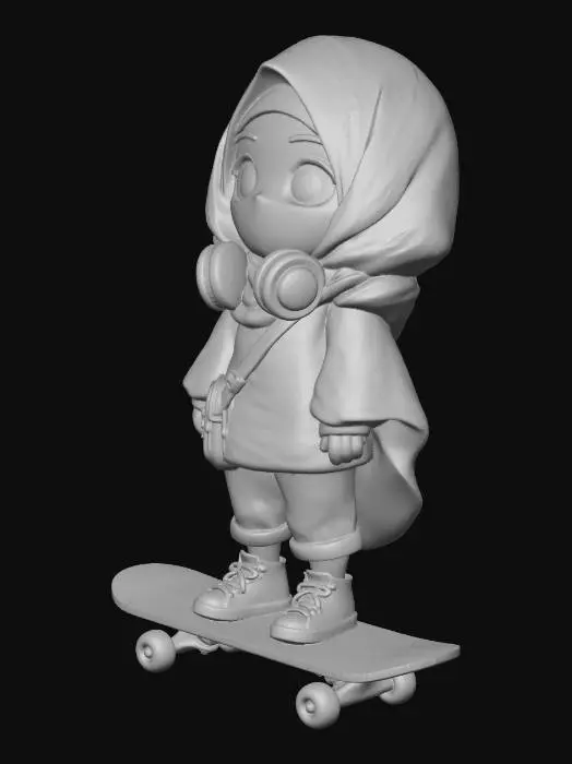3D model for Starry Skater