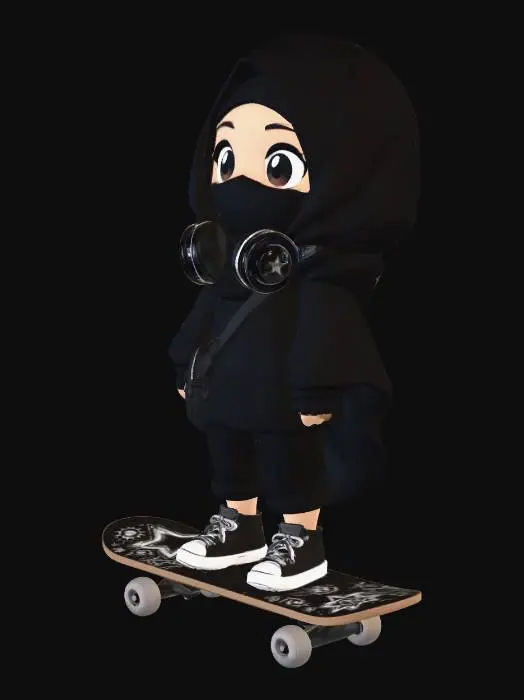 3D model for Starry Skater
