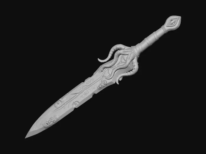 3D model for Leviathan's Dagger