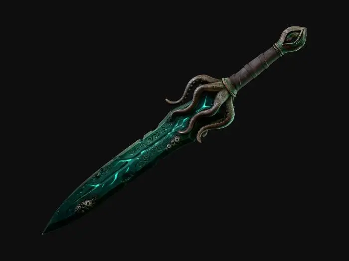 3D model for Leviathan's Dagger
