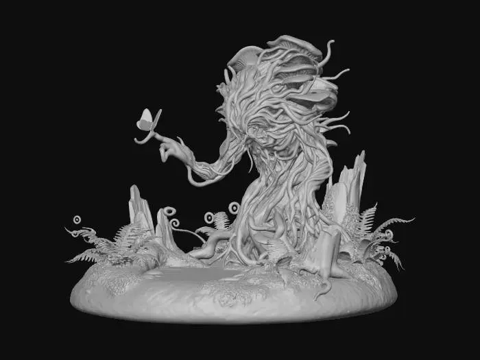 3D model for Verdant Tendrils