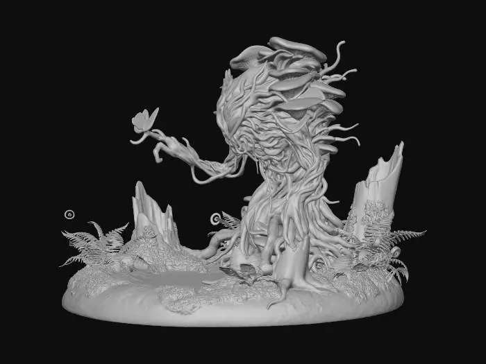 3D model for Verdant Tendrils