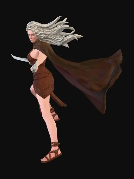 3D model for Windblade Huntress