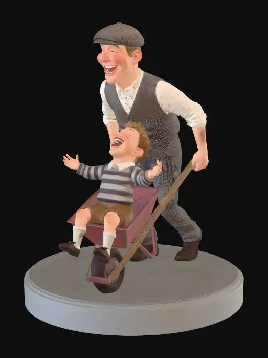 3D model for Grandpa's Wheelbarrow Joyride