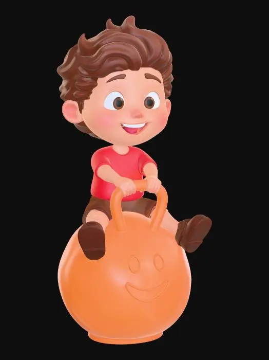 3D model for Joyride on the Orange Ball